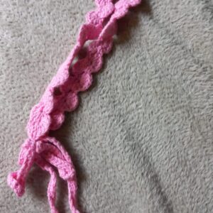 Haarband in Rosa – 100% Baumwolle