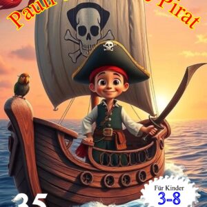 Kindermalbuch "Pauli der kleine Pirat"